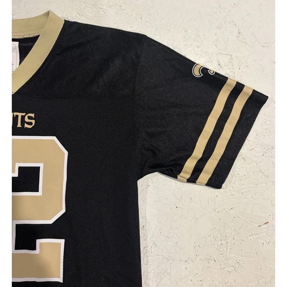 New Orleans Saints Jersey Youth XL Black Olave 12 Football‎ NFL Athletic Boys